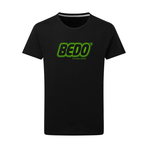 Bedo* vert pomme -Flex vert pomme sur T-shirt SG  Dark Black  4XL