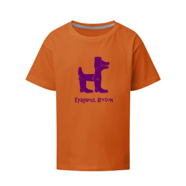 Epagneul breton Flex Violet SG - Kids T-shirt enfant Orange Taille 152 (11-12/2XL)