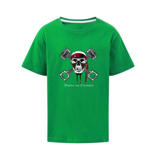 Pirates des Calamines SG - Kids T-shirt enfant Kelly Green Taille 140 (9-10/XL)