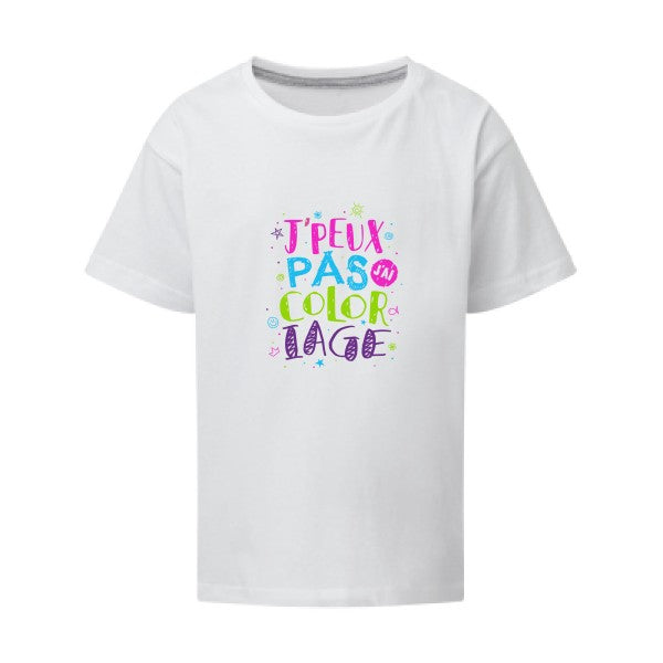 J'peux pas j'ai coloriage SG - Kids T-shirt enfant White Taille 152 (11-12/2XL)