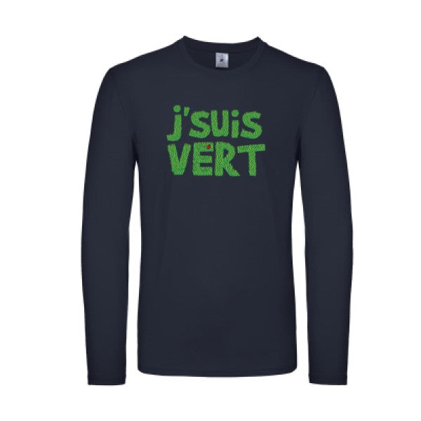 J'suis vert B&C - E150 LSL T-shirt manches longues léger