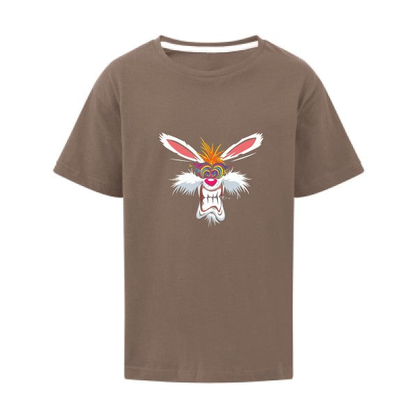 Rabbit  SG - Kids T-shirt enfant Deep Taupe Taille 128 (7-8/L)