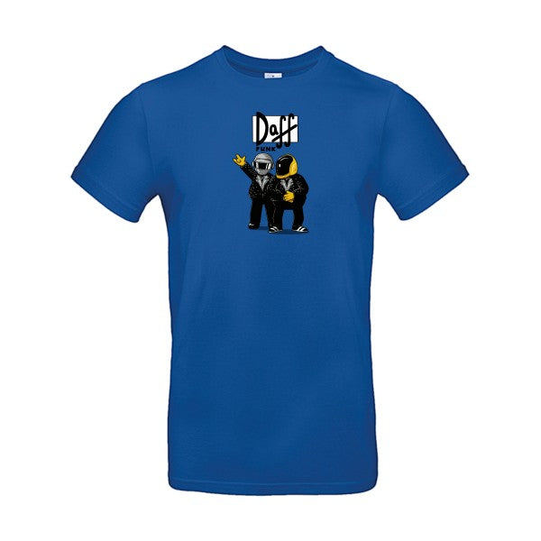 T-shirt humour original duff punk T Shirt couleur Royal Blue