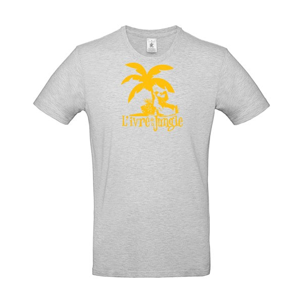 L'ivre de la jungleFlex jaune or - E190 T-shirt|Ash||2XL