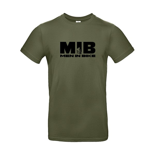 MEN IN BIKE Flex noir |E190 T-shirt|Urban Khaki||2XL