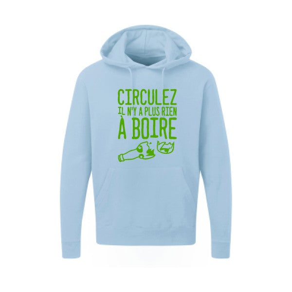 Circulez il n'y a plus rien à boire Vert pomme SG - Hooded Sweatshirt Sweat capuche