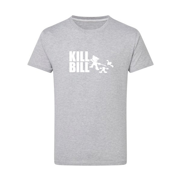 kill bill Blanc -Flex Blanc sur T-shirt SG  Light Oxford  5XL