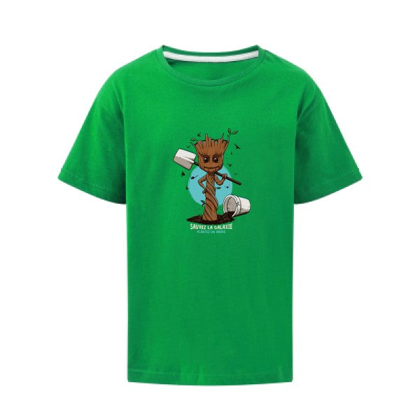 Plantez un arbre SG - Kids T-shirt enfant Kelly Green Taille 140 (9-10/XL)