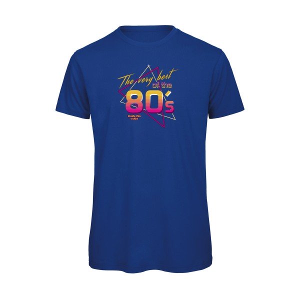 T-shirt humour original Annee 80S T Shirt couleur Royal Blue