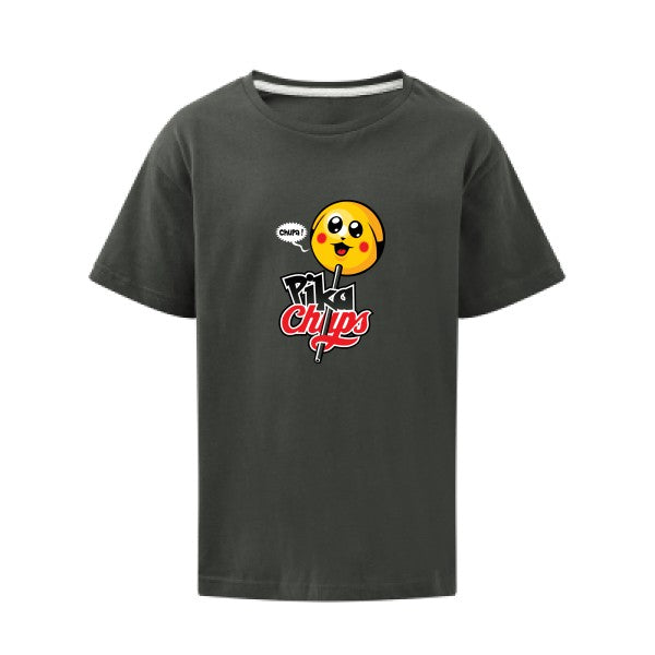 Pikachups SG - Kids T-shirt enfant Charcoal Taille 152 (11-12/2XL)