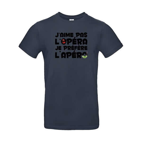 T-shirt humour original Operapero T Shirt couleur Navy