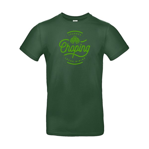 Journée Choping Flex Vert pomme |E190 T-shirt|Bottle Green||2XL