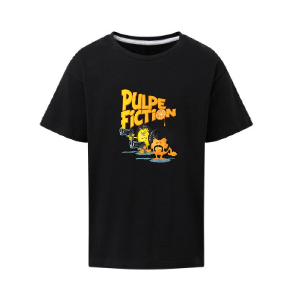 Pulpe Fiction SG - Kids T-shirt enfant Dark Black Taille 152 (11-12/2XL)