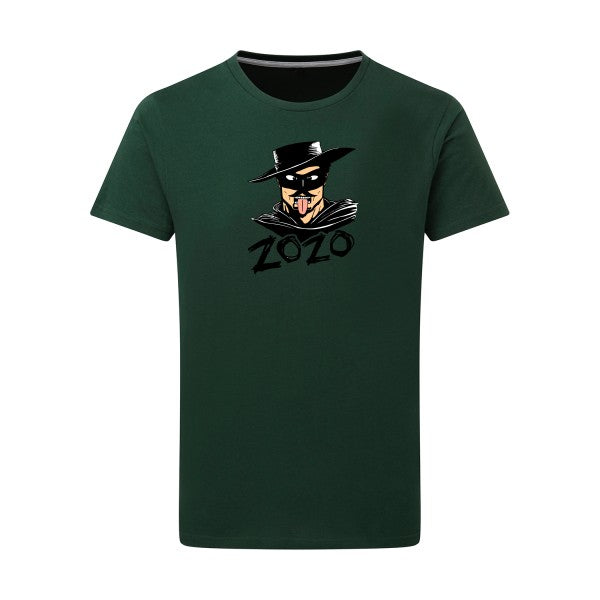  -Flex vert pomme sur T-shirt SG  Bottle Green  2XL