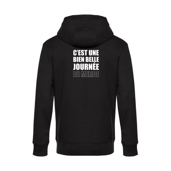 Journee-de-m... sweat shirt original Black flex Blanc impression Dos