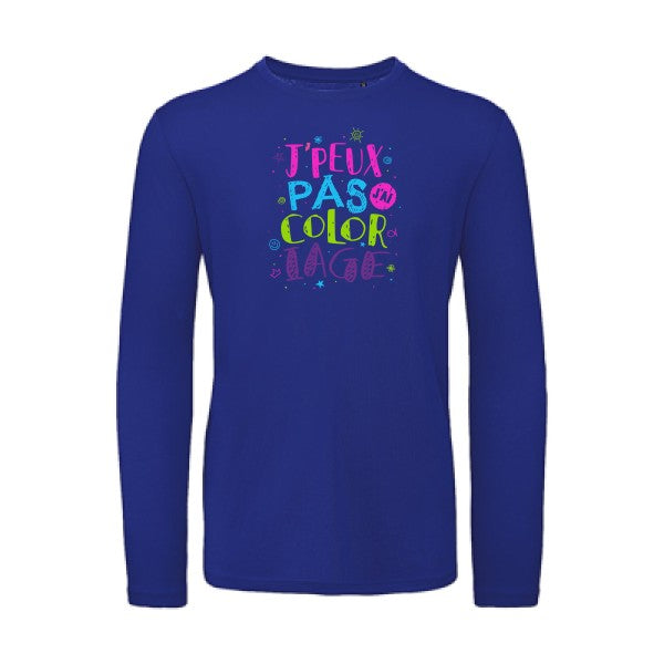 J'peux pas j'ai coloriage | T-shirt original LSL Cobalt Blue 2XL