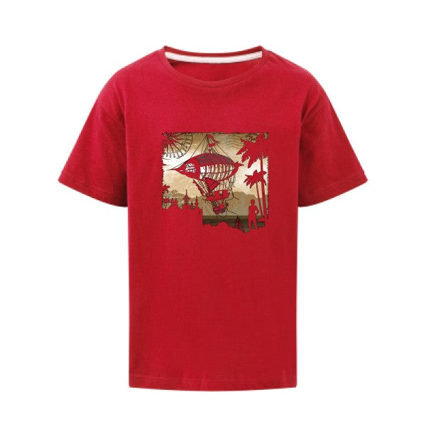 Carnet de voyage SG - Kids T-shirt enfant Red Taille 152 (11-12/2XL)