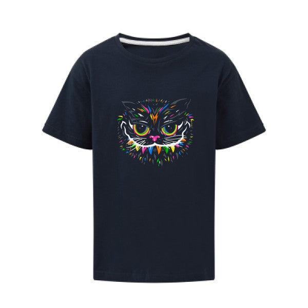 Le chat du Cheshire SG - Kids T-shirt enfant Navy Taille 140 (9-10/XL)