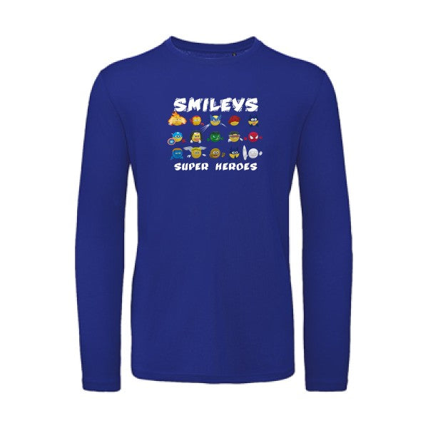 Super Smileys | T-shirt original LSL Cobalt Blue 2XL