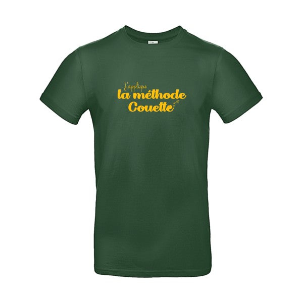 La méthode CouetteFlex jaune or- T-shirt E190|Bottle Green||2XL