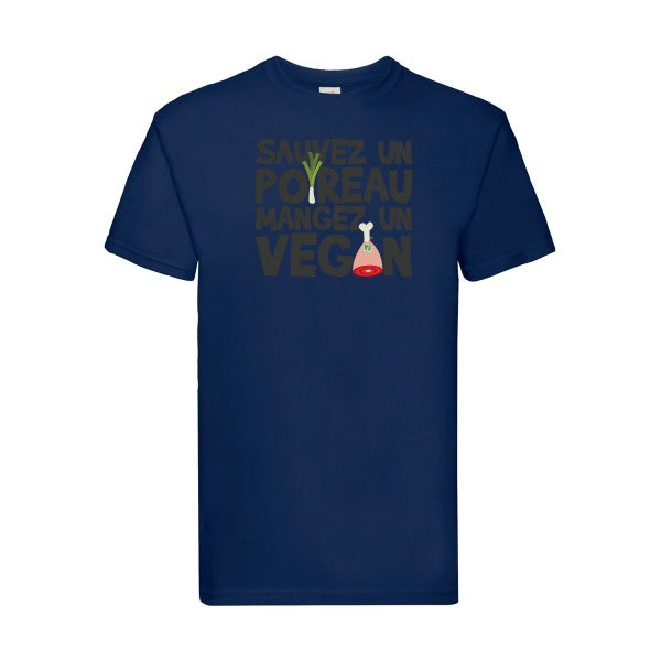 vegan/poireau Fruit of the loom 205 g/m² T-shirt