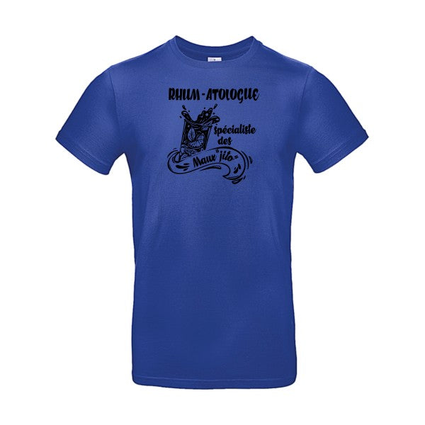 Rhum-atologue flex noir B&C - E190 T-shirt|Cobalt Blue||2XL