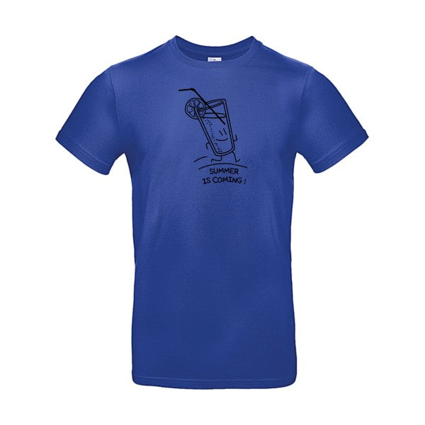 Summer is coming !Flex noir - E190 T-shirt|Cobalt Blue||2XL