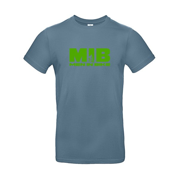 MEN IN BIKE Flex Vert pomme |E190 T-shirt|Stone Blue||2XL