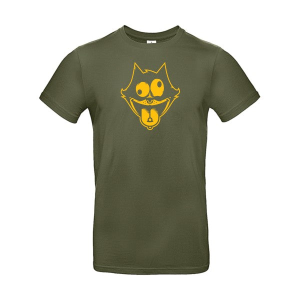 Freak the cat !Flex jaune or - E190 T-shirt|Urban Khaki||2XL