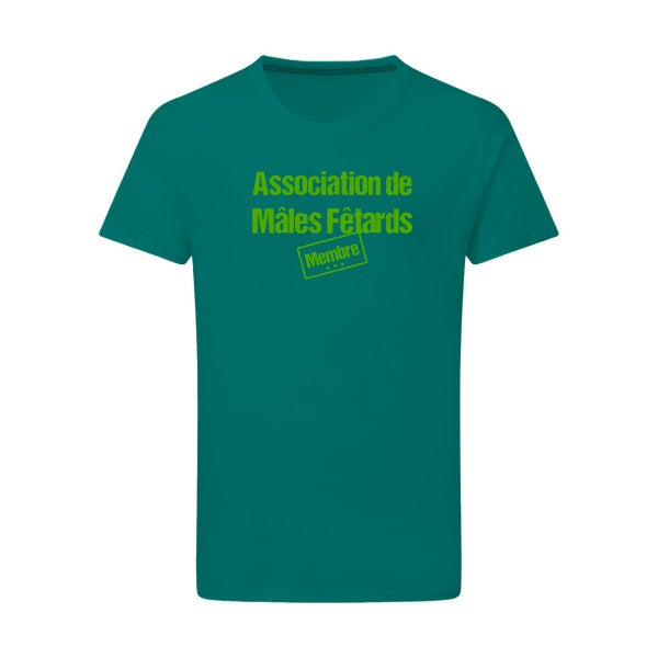 Association de Mâles Fêtards - Flex Vert pomme Tshirt original Emerald Green  2XL