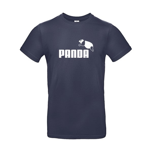 PANDA fun B&C- T-shirt E190|Navy Blue||2XL