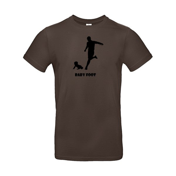 Baby footFlex noir- T-shirt E190|Brown||2XL