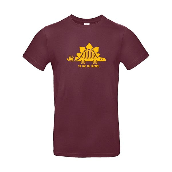 Ya pas de lézardFlex jaune or- T-shirt E190|Burgundy||2XL