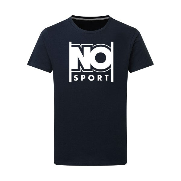 NOsport -Flex Blanc sur T-shirt SG  Navy  5XL