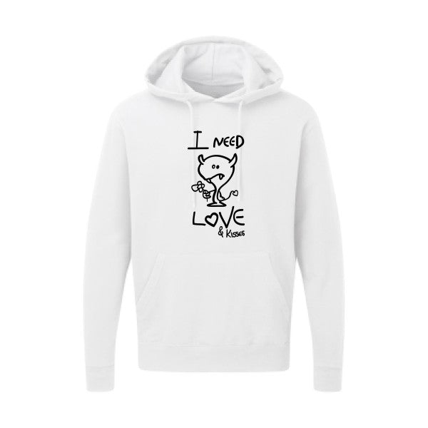 LOVER Noir SG - Hooded Sweatshirt Sweat capuche