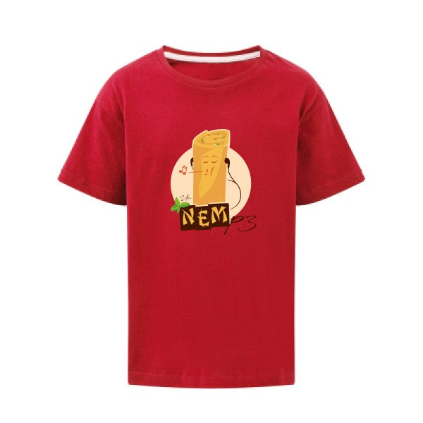 NEMp3 SG - Kids T-shirt enfant Red Taille 152 (11-12/2XL)