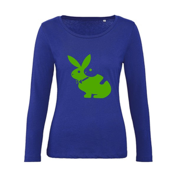 hot  Vert pomme |   T shirt manches longues femme|100% bio