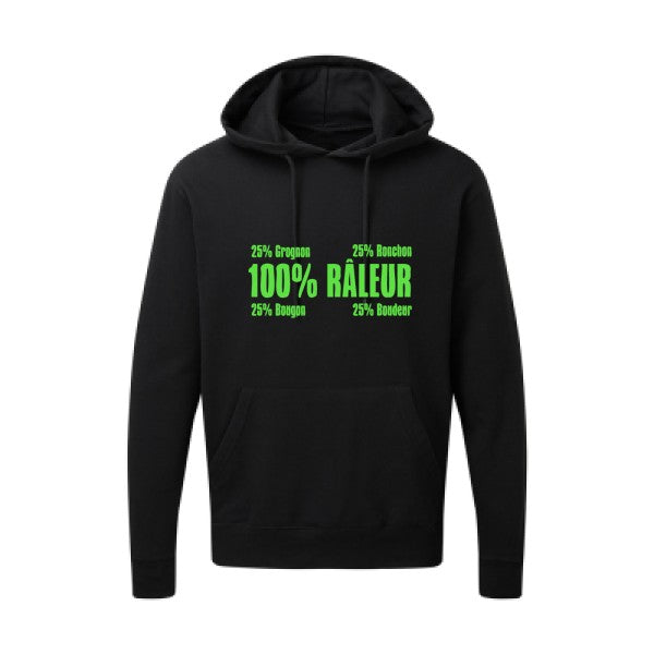 Râleur Vert fluo SG - Hooded Sweatshirt Sweat capuche