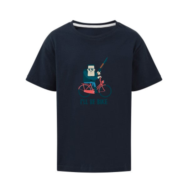 I'll be bike SG - Kids T-shirt enfant Navy Taille 140 (9-10/XL)