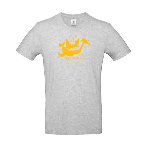 Requin marteauFlex jaune or- T-shirt E190|Ash||2XL