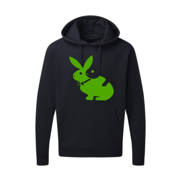 hot  |Sweat  capuche humoristique Vert pomme 