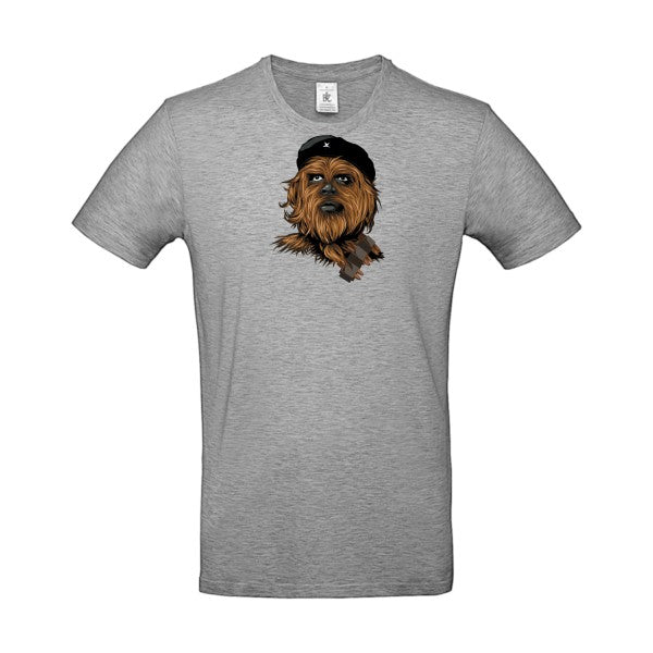 T-shirt humour original Chewie Guevara T Shirt couleur Sport Grey