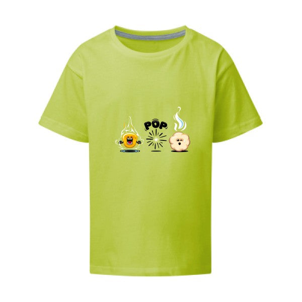 King of the POP SG - Kids T-shirt enfant Lime Taille 152 (11-12/2XL)