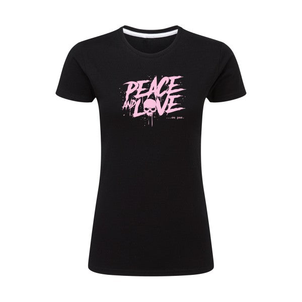 Peace or no peace  |Rose |T shirt original femme|SG