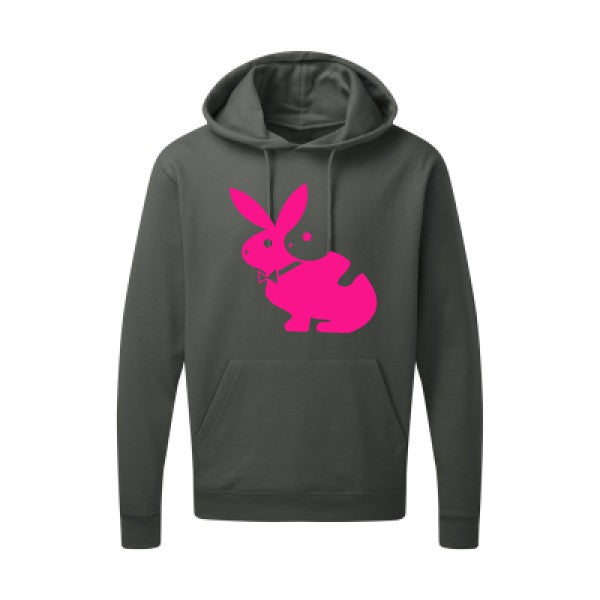 hot  |Sweat  capuche humoristique Rose fluo 