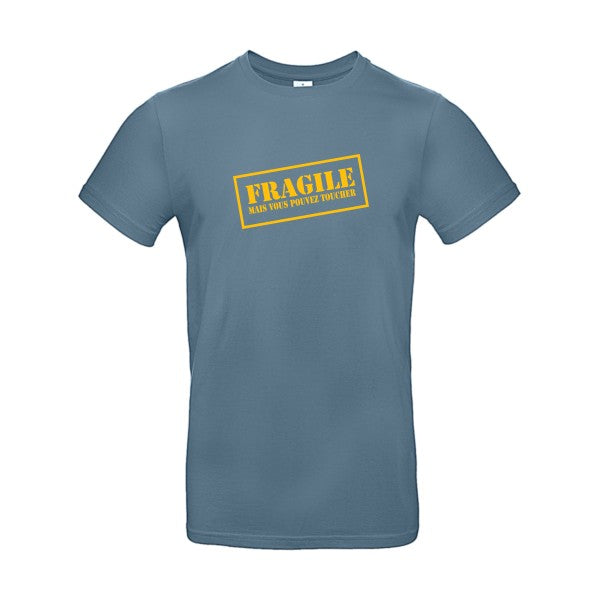 FragileFlex jaune or- T-shirt E190|Stone Blue||2XL