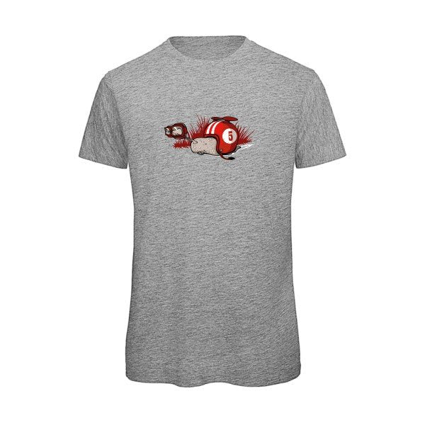 T-shirt humour original F0 T Shirt couleur Sport Grey