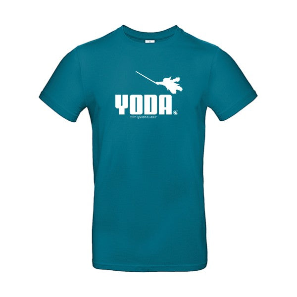 YodaFlex Blanc - E190 T-shirt|Diva Blue||2XL