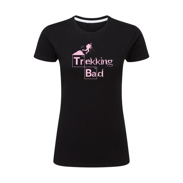 Trekking bad | Rose |T shirt original femme|SG