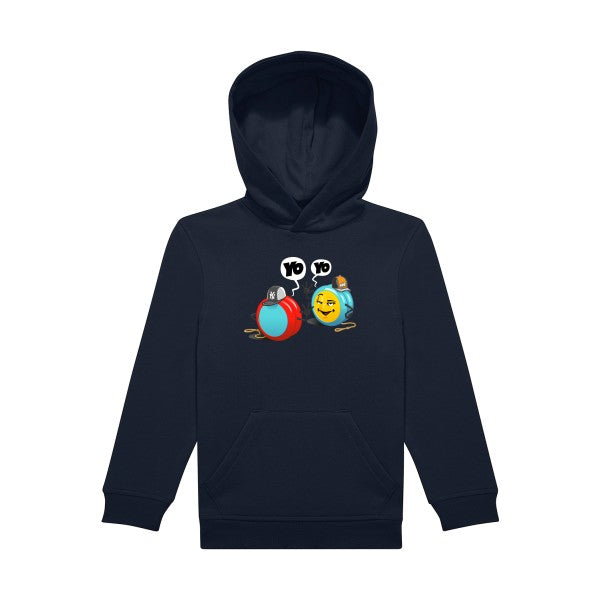 sweat capuche enfant Navy- Yo-Yo